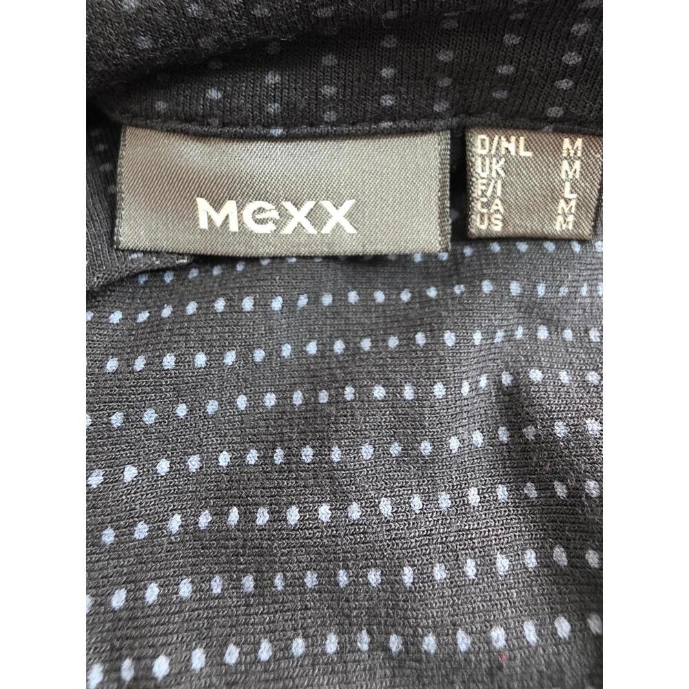 Vintage Mexx Jersey Shirt  Dress With Capped Sleeves, Matching Belt Med  Viscose - Picture 8 of 9